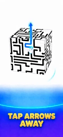 Arrow Cube: 3D Tap Away Puzzle App Store screenshot