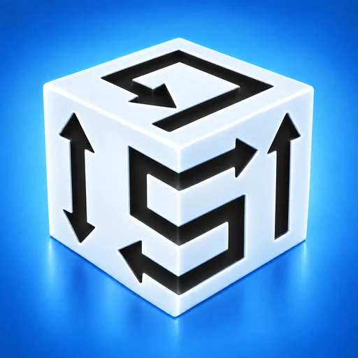 Arrow Cube: 3D Tap Away Puzzle icon