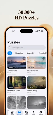 Calm Jigsaw: Puzzle for Adults App Store screenshot