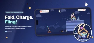 FoldFling: Hinge Catapult App Store screenshot