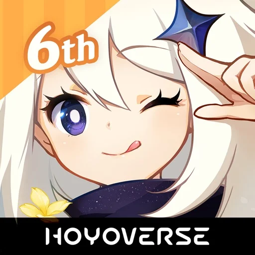Genshin Impact 6th Anniversary app icon