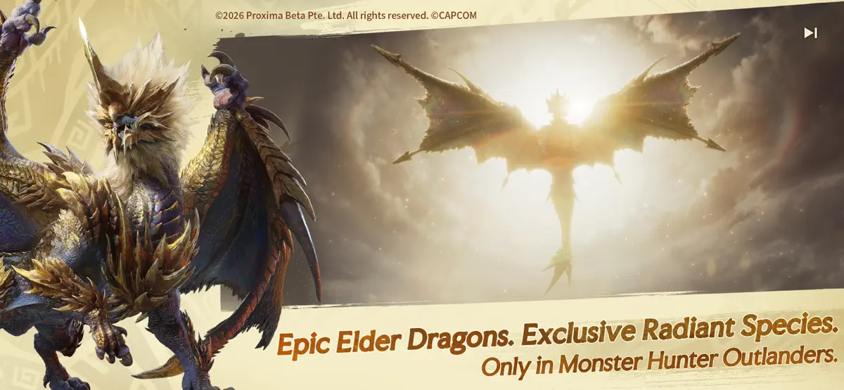 Monster Hunter Outlanders App Store screenshot