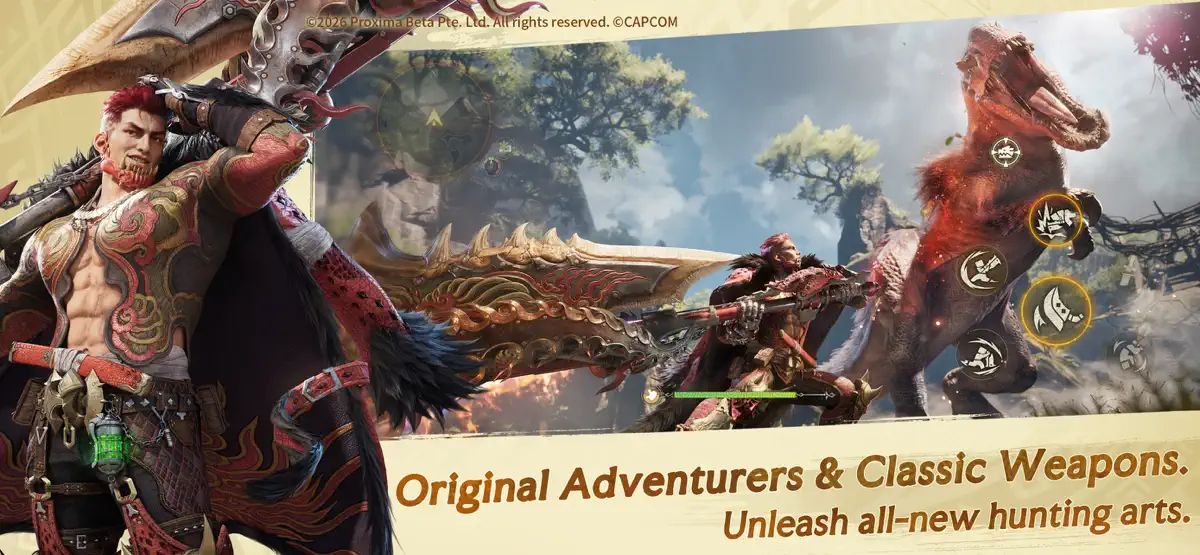Monster Hunter Outlanders App Store screenshot