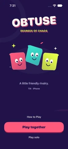 Obtuse: Degrees of Chaos App Store screenshot