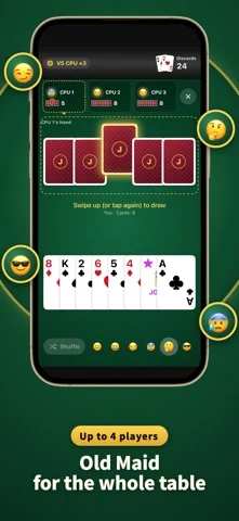 Old Maid Face-Off App Store screenshot