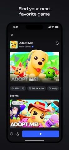 Roblox App Store screenshot