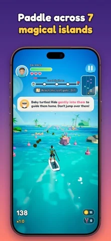 SUP Cruise: Island Quest App Store screenshot